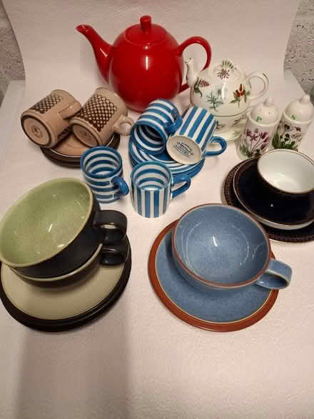 Photo of free Tea Pots and various tea/coffee cups (Peachcroft OX14) #1