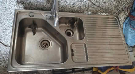 Photo of free Stainless steel sink with tap (London Road BN1) #1