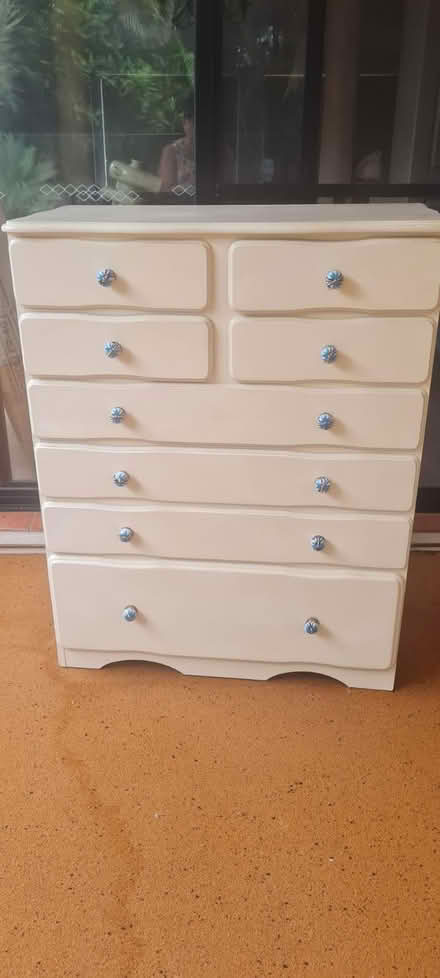 Photo of free White tallboy (Wynnum west by plaza) #1