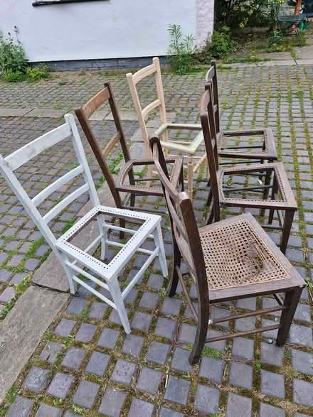 Photo of free 6 Antique Chairs for repair (Chirk LL14) #1