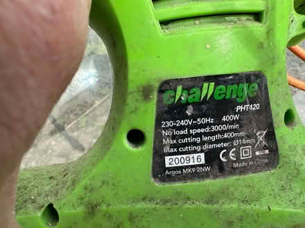 Photo of free Electric hedge trimmer (Common Edge FY4) #2