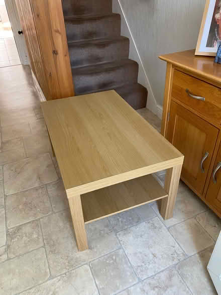 Photo of free Basic IKEA Coffee Table with shelf (Courthouse Green CV6) #1