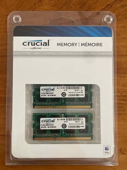 Photo of free Mac Computer Memory (West Chester — E Bradford) #1