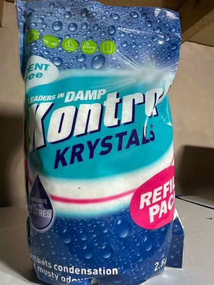Photo of free Damp crystals and 10 moisture boxes (Whitehall, Darwen) #1