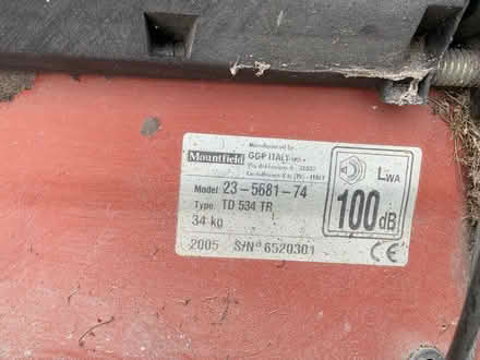 Photo of free Mountfield Self propelled Petrol Lawnmower not working (Norton Lees S8) #2