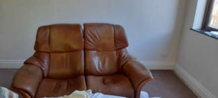 Photo of free Ekornes Stressless sofas & ottoman (Kendal (stonecross)) #3