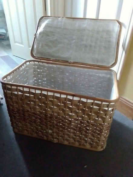 Photo of free Wickerwork chest (Sherburn Hill DH6) #1