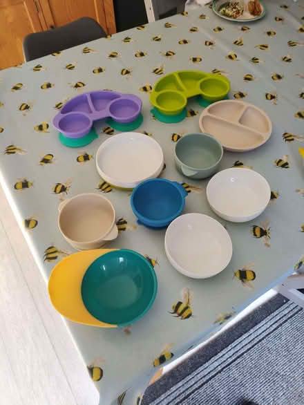 Photo of free Baby Bowls and Spoons (Kinson Village Green Stocks BH10) #3