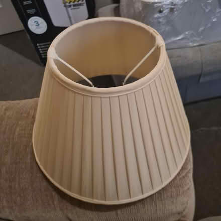 Photo of free Ivory lamp shade (TW7) #1