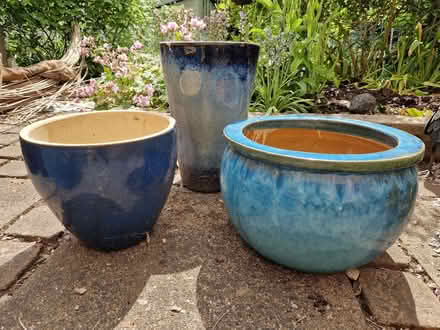 Photo of free Outside plant pots (GU12) #2
