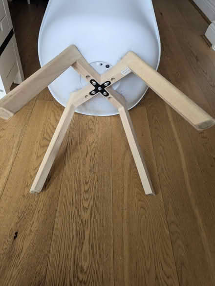 Photo of free John Lewis chairs with wooden legs (E17) #4