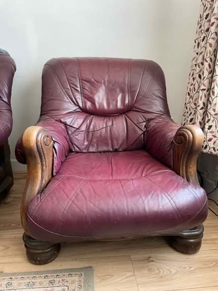 Photo of free Sofa 2 chairs (Scale Hall, Lancaster LA1) #1