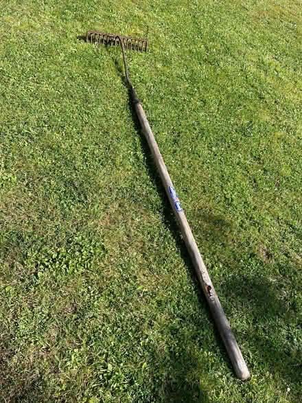 Photo of free Large/Long Old Garden Rake (The Plantation GL5) #2