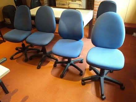 Photo of free Office Chairs x4 (Avebury SN8) #1