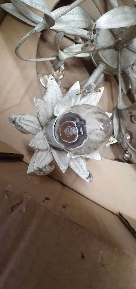 Photo of free Laura Ashley Crystal chandelier, (Duffield DE56) #2