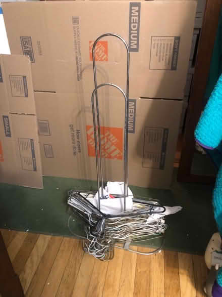 Photo of free Coat hangers and stacker (East Watertown) #1