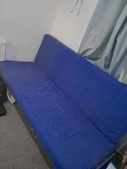 Photo of free Blue Sofa Bed (Woodseats S8) #1