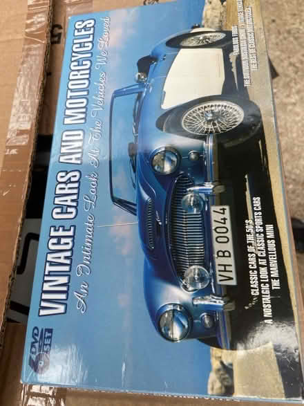 Photo of free Vintage car and motorcycle DVDs. 6 disc set. (Amersham Common HP7) #1