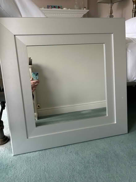 Photo of free Mirror silver frame (Rudford Gloucester) #1
