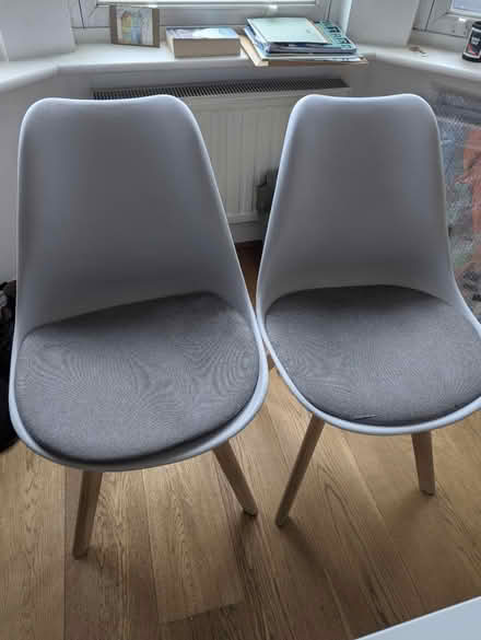 Photo of free John Lewis chairs with wooden legs (E17) #1