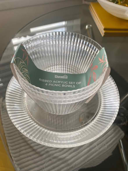 Photo of free Plastic plates and bowls (Upshire EN9) #1