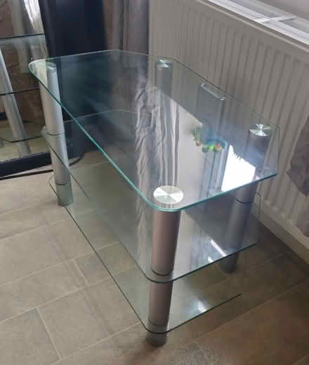Photo of free Glass TV Stand (Downham Market PE38) #1