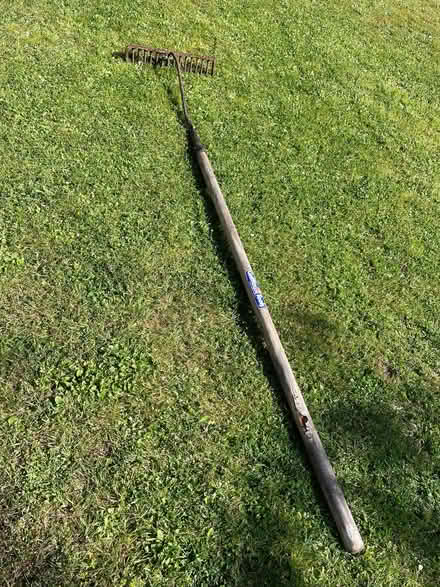 Photo of free Large/Long Old Garden Rake (The Plantation GL5) #2
