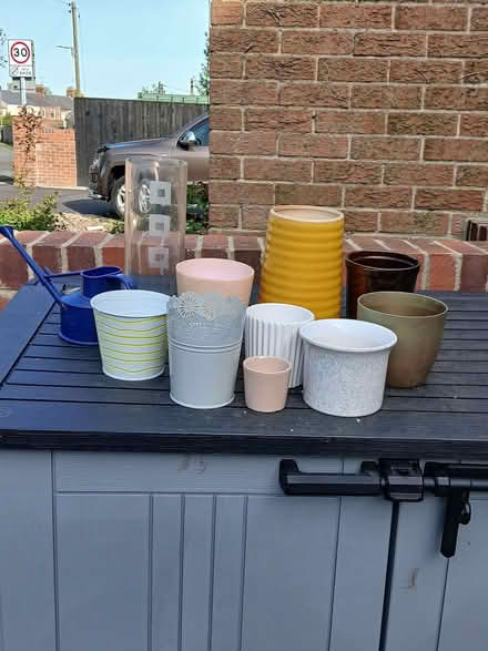 Photo of free Assorted plant holders and vases (Willington DL15) #1