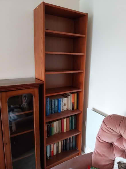 Photo of free Tall solid bookcase (Southborough TN4) #2