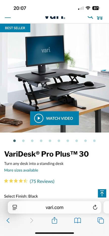 Photo of free Sit/stand desk converter (Barming, Maidstone ME16) #1