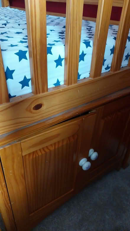 Photo of free Pine single cabin bed (The Wharf RG7) #1