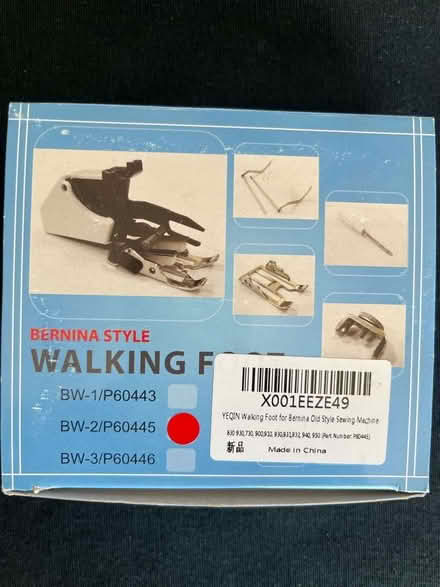 Photo of free Walking Foot for older Bernina (West Berkeley) #1