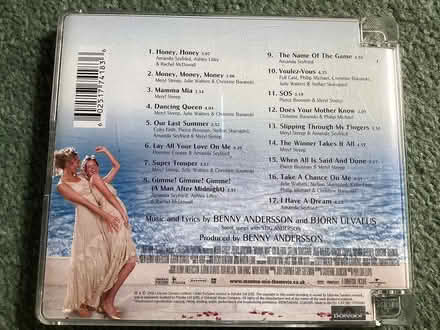 Photo of free Mamma Mia movie soundtrack CD (Morecambe LA4) #2