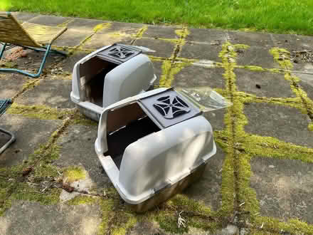 Photo of free Large, Covered Cat Litters (Crossroads) #2