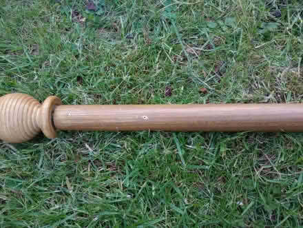 Photo of free Wooden curtain pole (Kinghorn KY3) #2