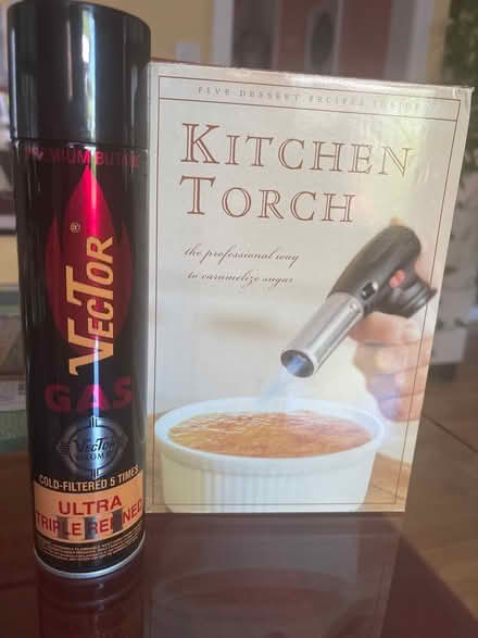 Photo of free Kitchen torch and fuel (Tenleytown DC) #1