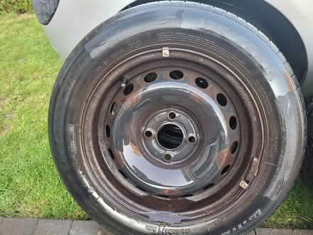 Photo of free 14" Steel wheels with tyres (Winsford Cheshire CW7) #4