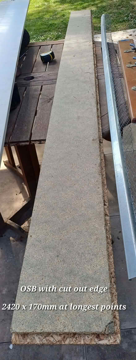 Photo of free One length of OSB with a cut out edge (Willaston CH64) #1