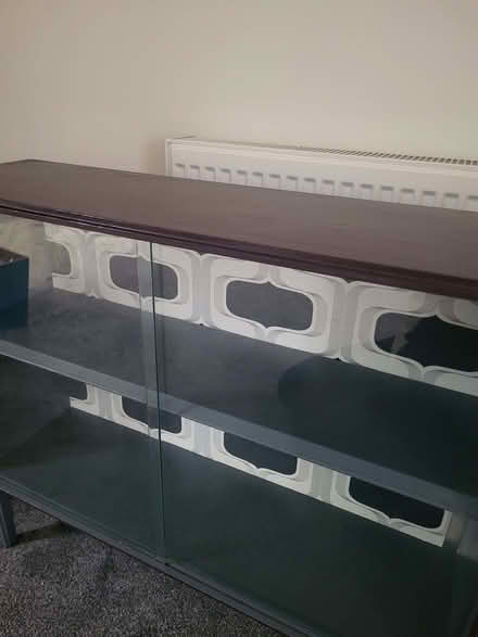 Photo of free Upcycled purple and grey cabinet (Camberley GU15) #2