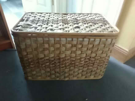Photo of free Wickerwork chest (Sherburn Hill DH6) #2