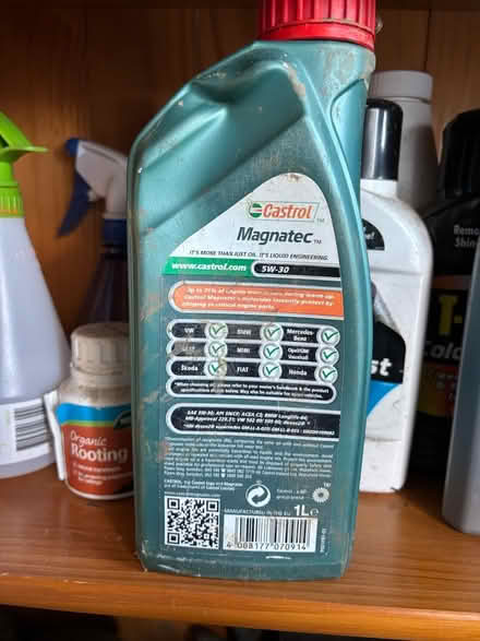 Photo of free Castrol Magnatec motor oil (Rodborough) #2