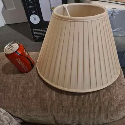 Photo of free Ivory lamp shade (TW7) #2