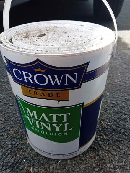 Photo of free Paint - white matt (Tavistock Avenue ST16) #1