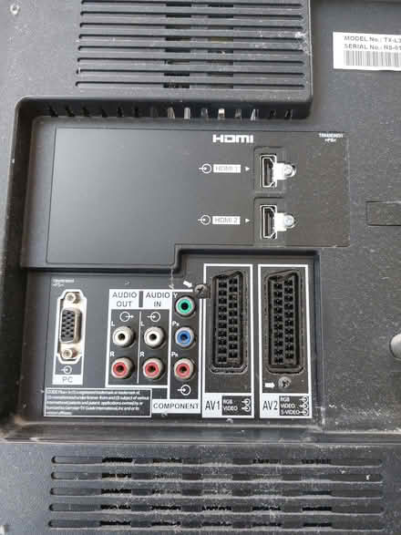 Photo of free TV - Panasonic/ Not a smart tv (New Malden KT3) #1