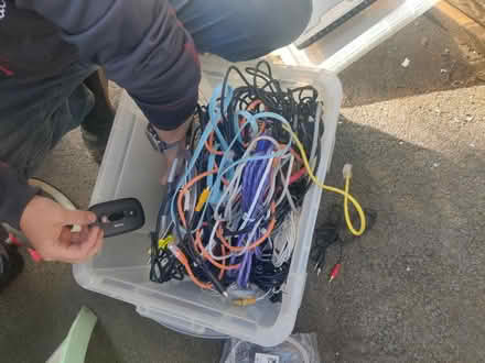 Photo of free Box of cables (Kennington OX14) #1