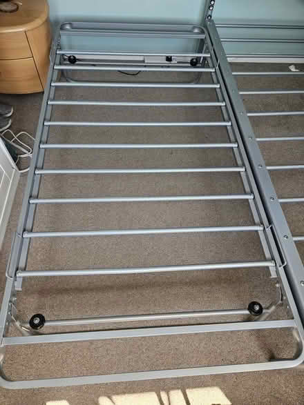 Photo of free Single size trundle bed (GU14) #3