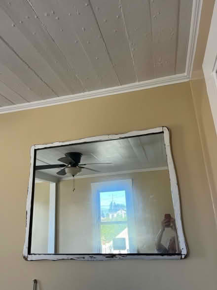 Photo of free Antique shabby chic mirror (Alameda) #1