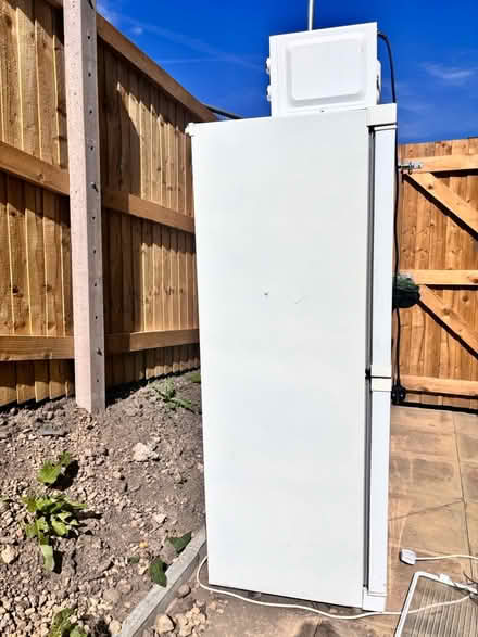 Photo of free LG FRIDGE/FREEZER & Microwave (64 Acorn Rise, Linthwaite) #3