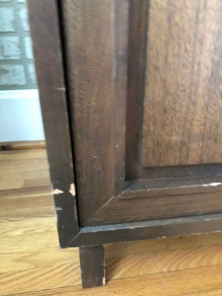 Photo of free Wooden Cabinet (Upper Moxham in Johnstown) #3