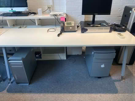 Photo of free White office tables (NW6) #1